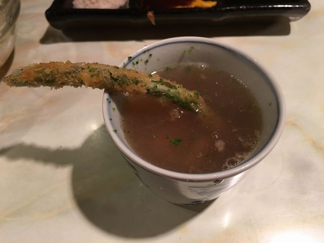大阪うえしまのあさりのスープ